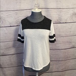 Forever 21 Gray/Cream Shirt